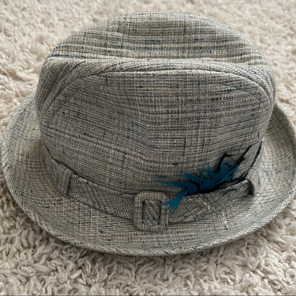 Vintage Knox New York Tweed Fedora Hat